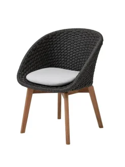 Peacock Stol, Soft Rope m/ben i teak fra Cane-line