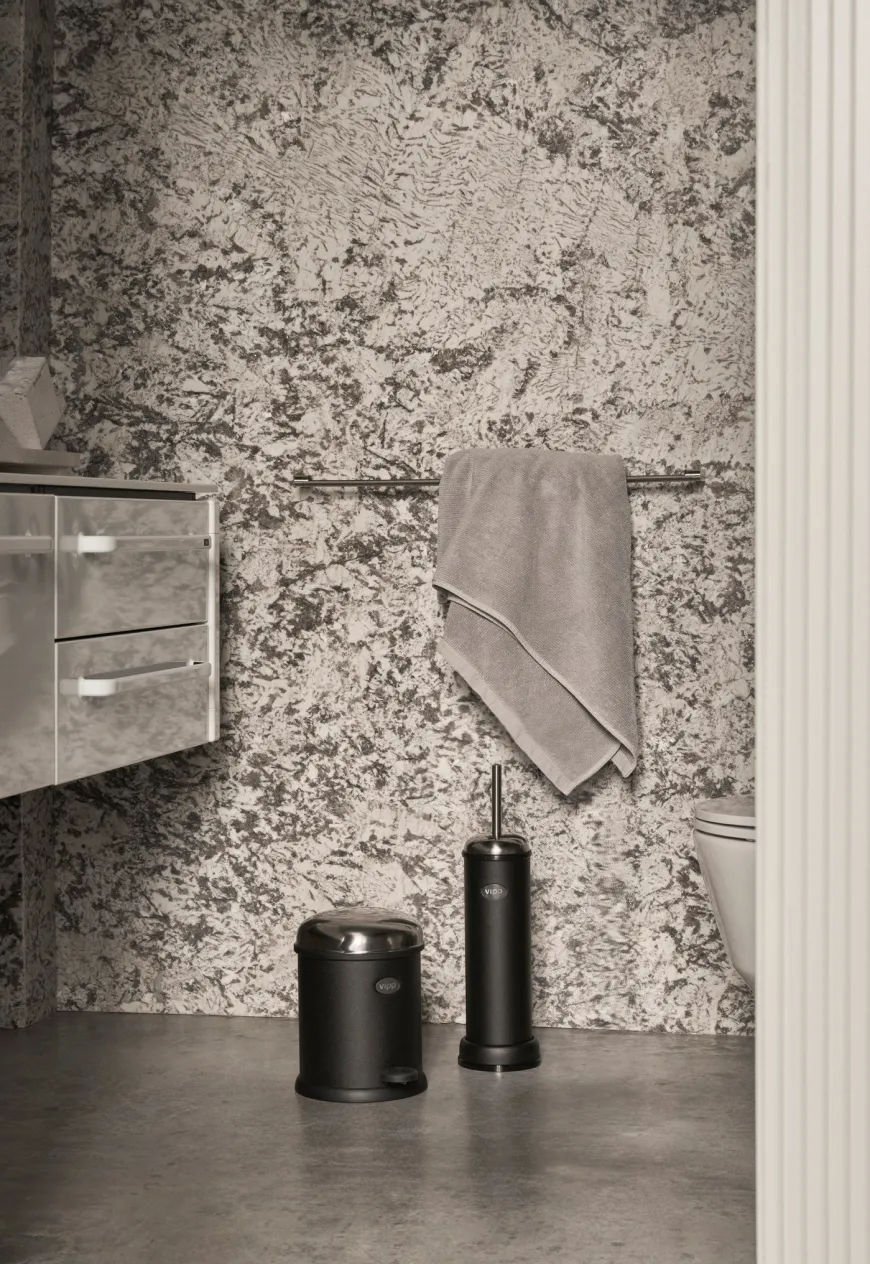 Pedalspand VIPP12 - 3 L, Stainless Steel fra Vipp