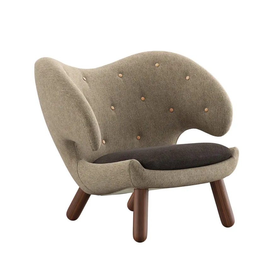 Pelikan stol, eg olie af Finn Juhl