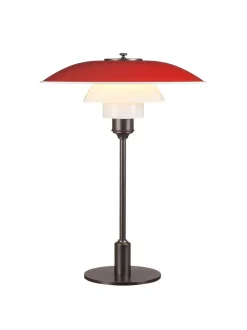 PH 3½-2½ Bordlampe, gul af Poul Henningsen