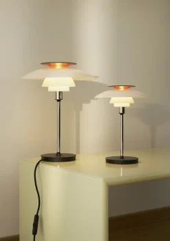 PH 80 Bordlampe, krom fra Louis Poulsen