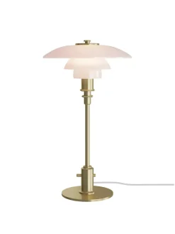 PH 2/1 Bordlampe, sort metalliseret fra Louis Poulsen