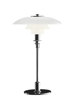PH 3/2 Bordlampe, sort metalliseret fra Louis Poulsen