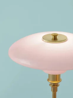 PH 3/2 Bordlampe, sort metalliseret fra Louis Poulsen