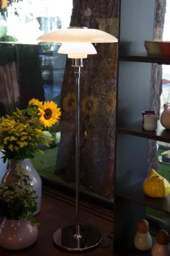 PH 4½-3½ Glas Gulvlampe fra Louis Poulsen