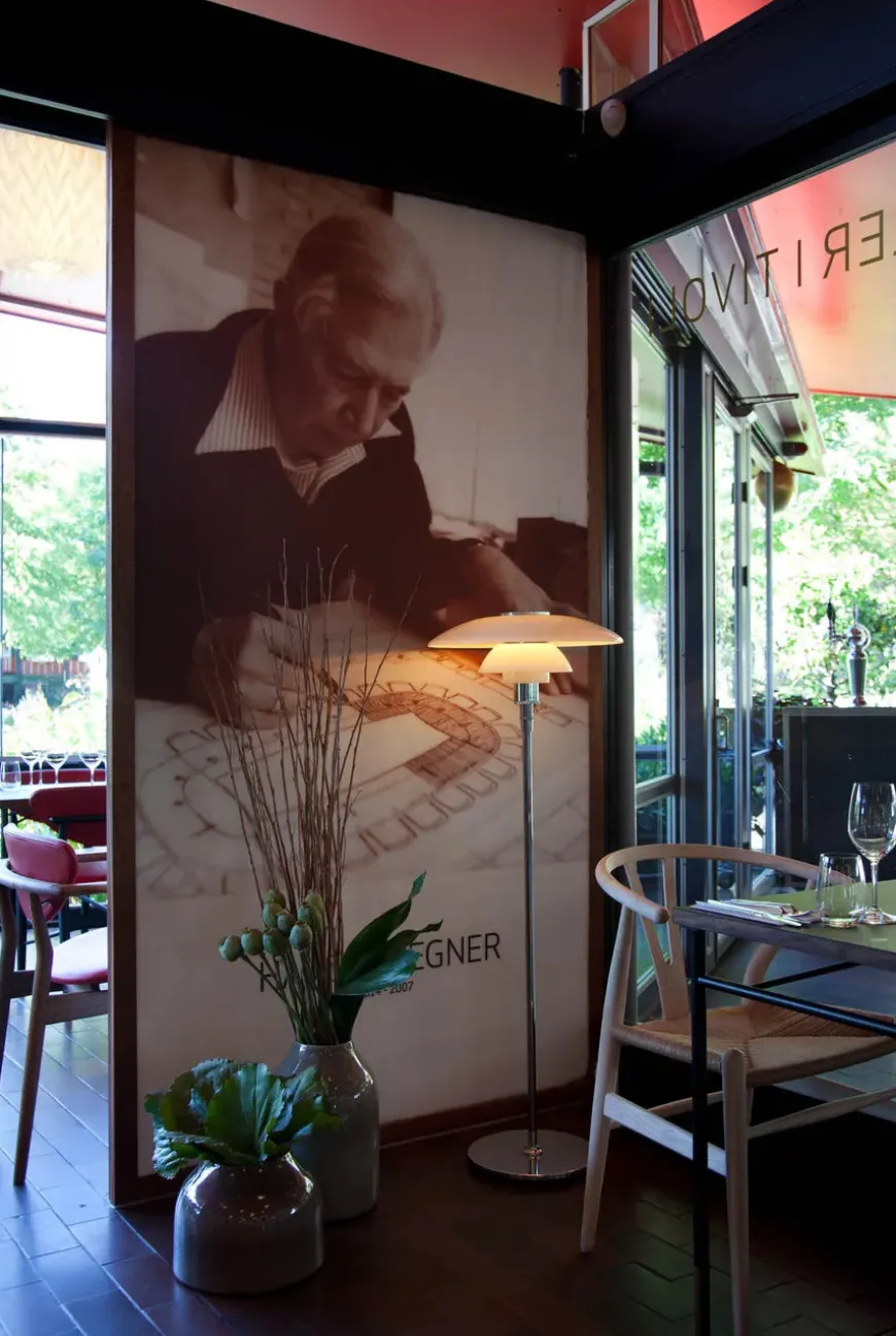 PH 4½-3½ Glas Gulvlampe fra Louis Poulsen