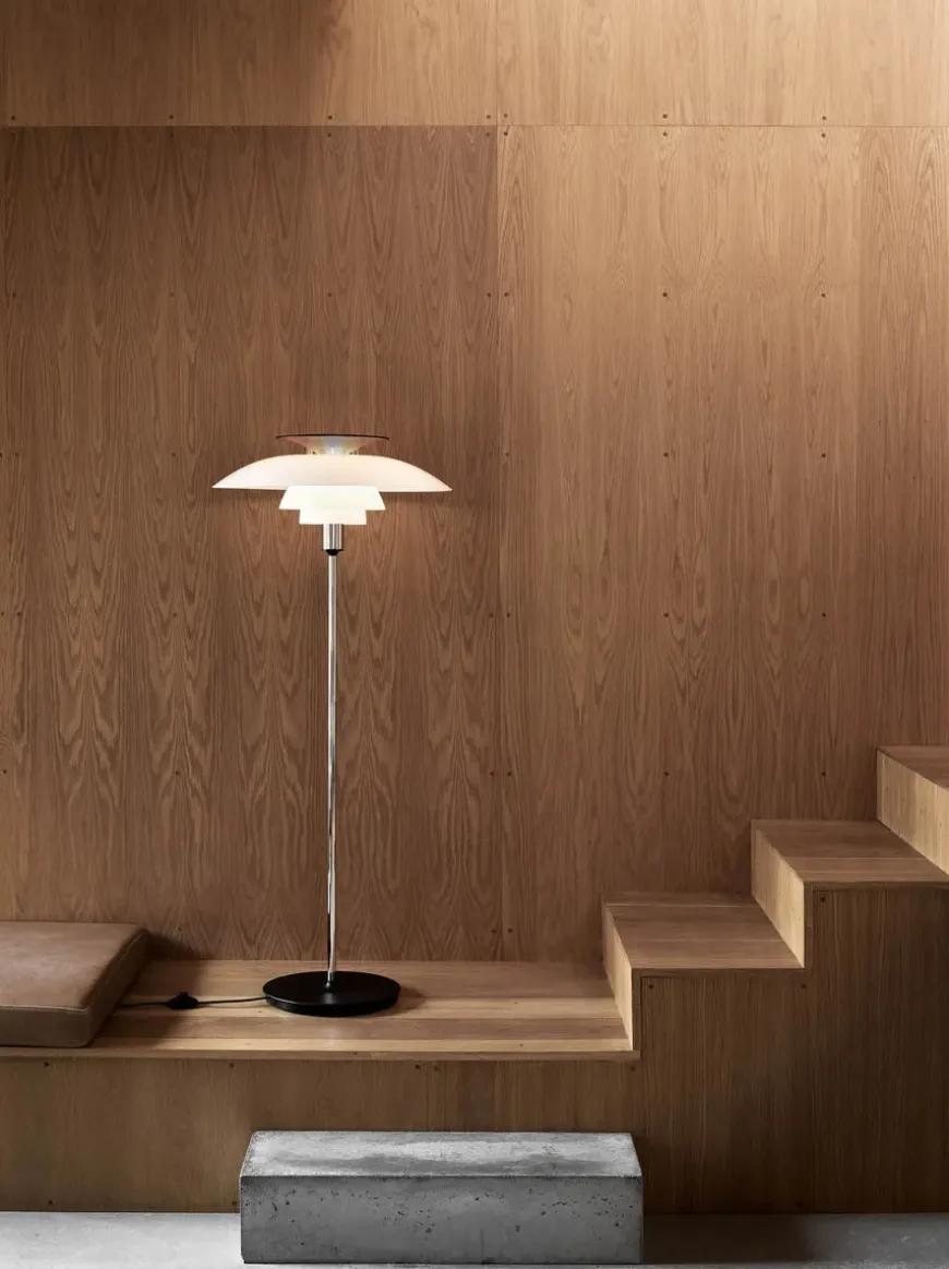 PH 80 gulvlampe, hvid fra Louis Poulsen