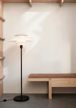 PH 80 gulvlampe, hvid fra Louis Poulsen