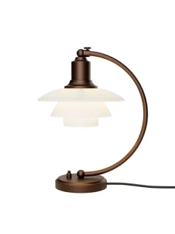 PH 2/2 Luna Bordlampe, Aged Brass fra Louis Poulsen