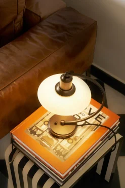 PH 2/2 Luna Bordlampe, Aged Brass fra Louis Poulsen