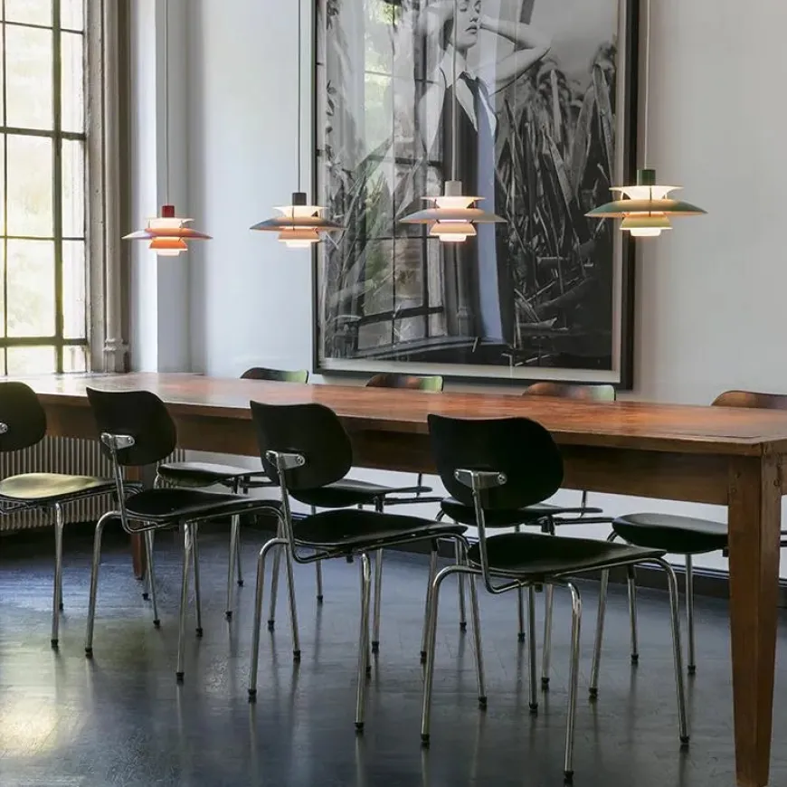 PH 5 Mini Pendant, Monochrome Burgundy af Poul Henningsen