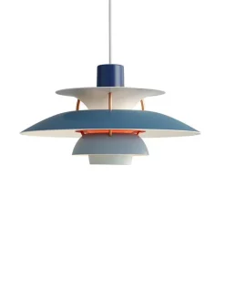 PH 5 Mini Pendant, Monochrome Burgundy af Poul Henningsen