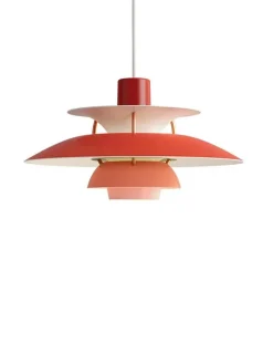 PH 5 Mini Pendant, Monochrome Burgundy af Poul Henningsen