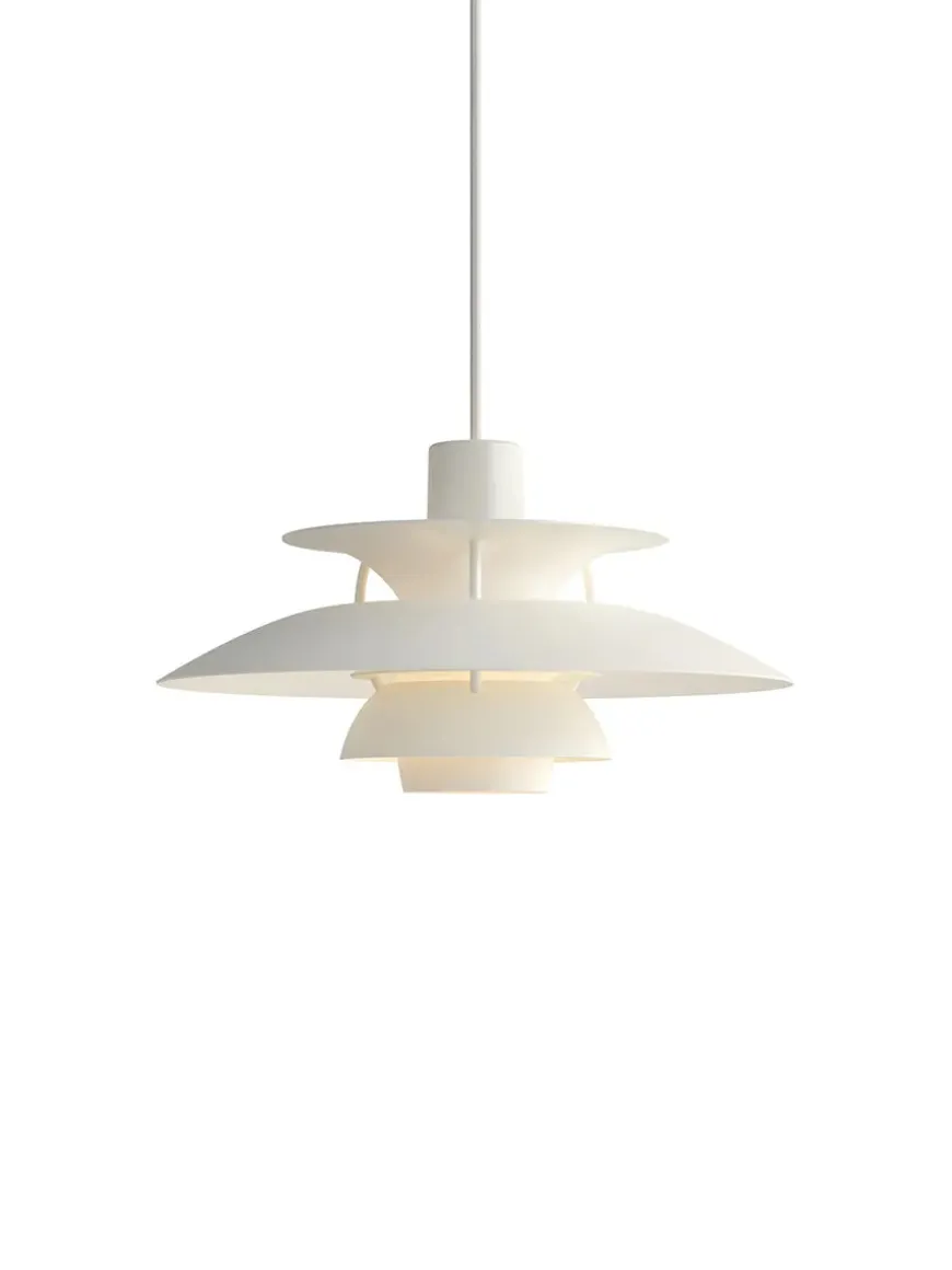 PH 5 Mini Pendant, Monochrome Burgundy af Poul Henningsen
