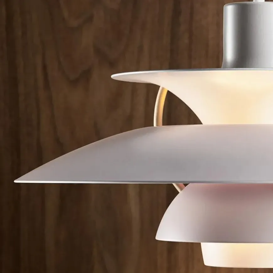 PH 5 Mini Pendant, Monochrome Pale Pewter af Poul Henningsen