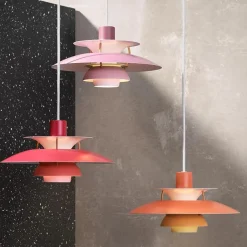 PH 5 Mini Pendant, Monochrome Dusty Indigo af Poul Henningsen