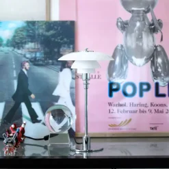 PH 2/1 Pale Rose Bordlampe fra Louis Poulsen