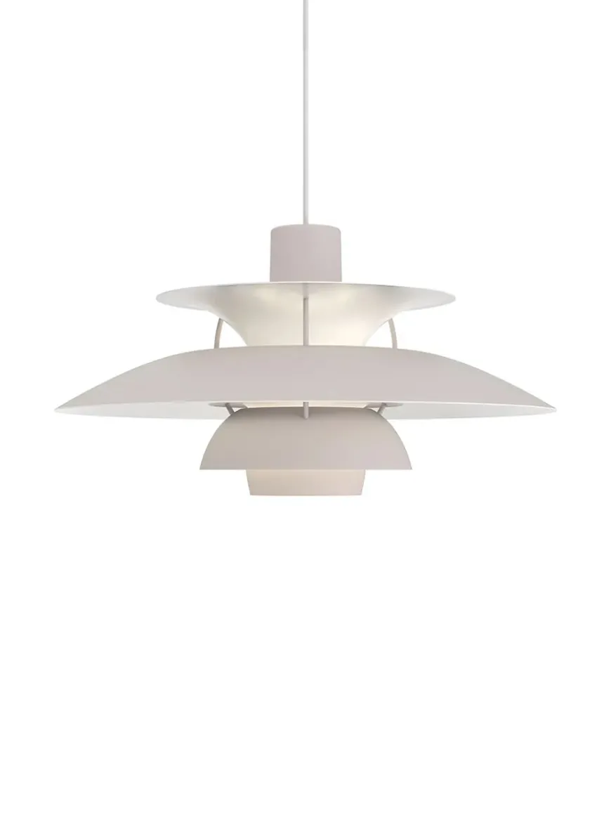 PH 5 Pendant, Monochrome Burgundy af Poul Henningsen