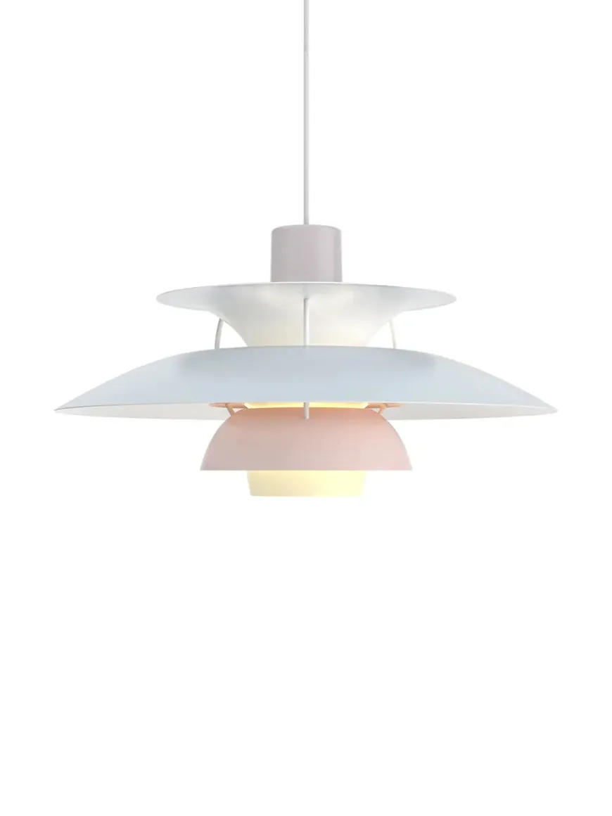 PH 5 Pendant, Monochrome Burgundy af Poul Henningsen