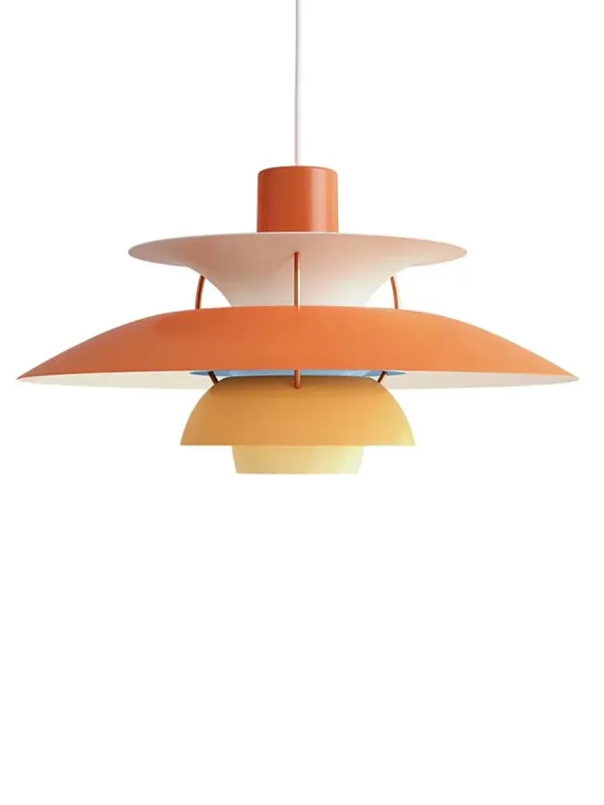 PH 5 Pendant, Monochrome Dusty Indigo af Poul Henningsen