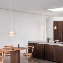 PH 5 Pendant, Monochrome Dusty Indigo af Poul Henningsen