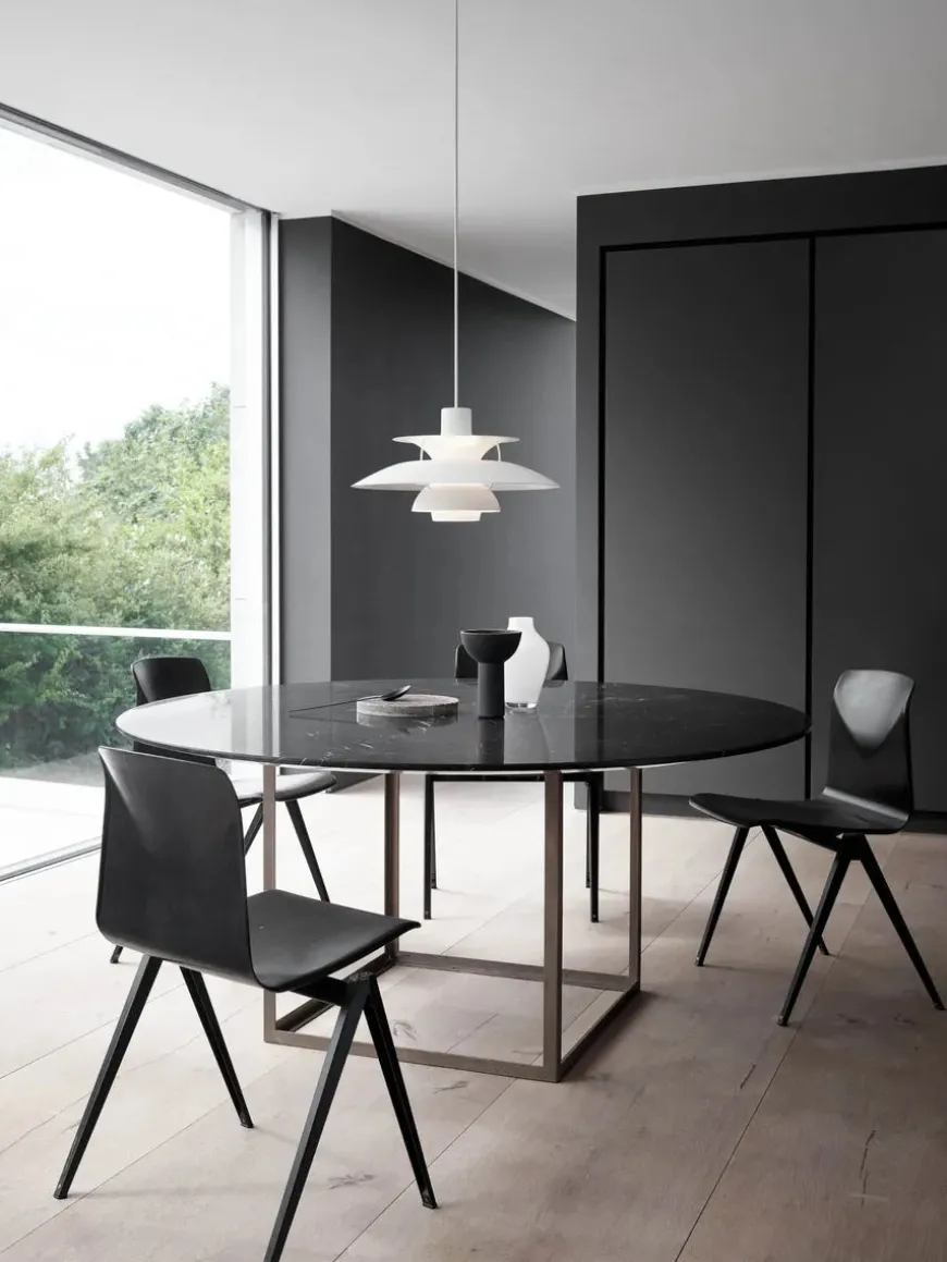 PH 5 Pendant, Monochrome Dusty Indigo af Poul Henningsen