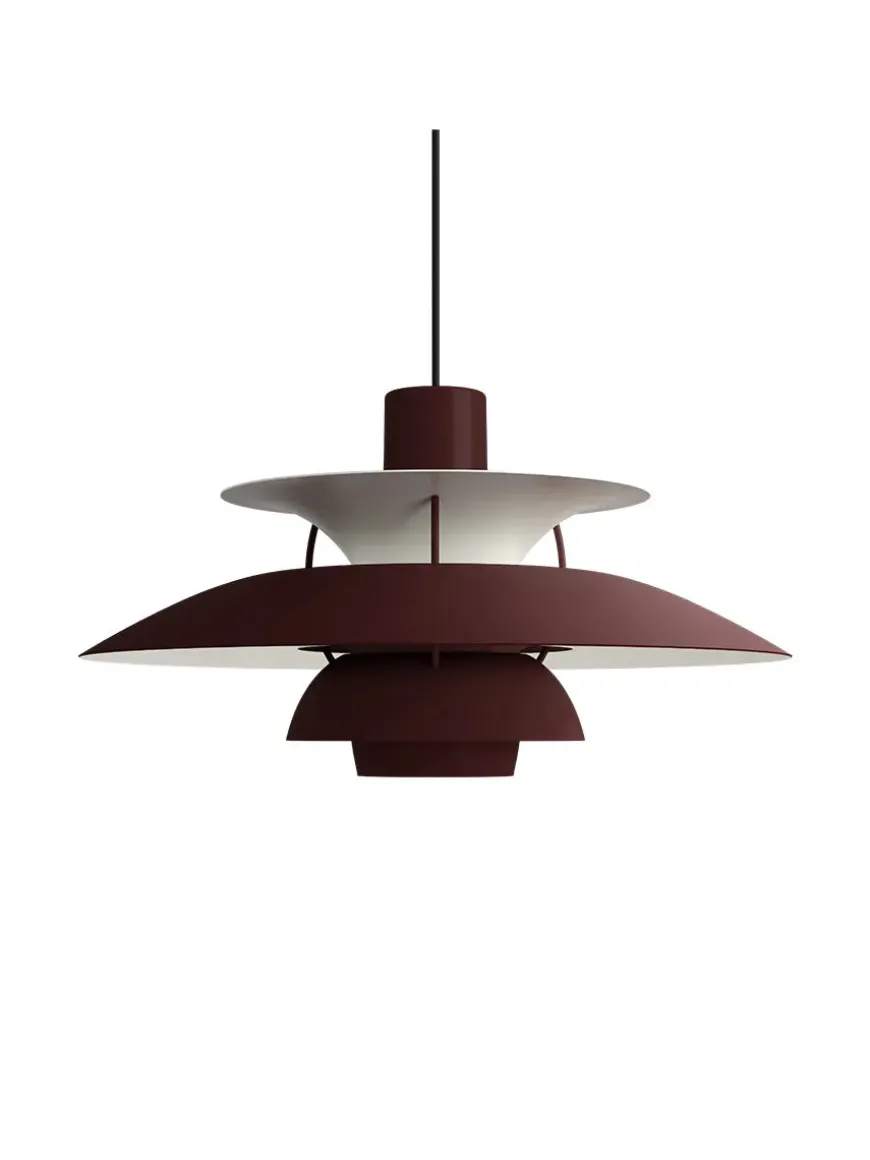 PH 5 Pendant, Monochrome Pale Pewter af Poul Henningsen