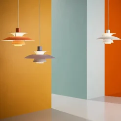 PH 5 Pendant, Monochrome Pale Pewter af Poul Henningsen