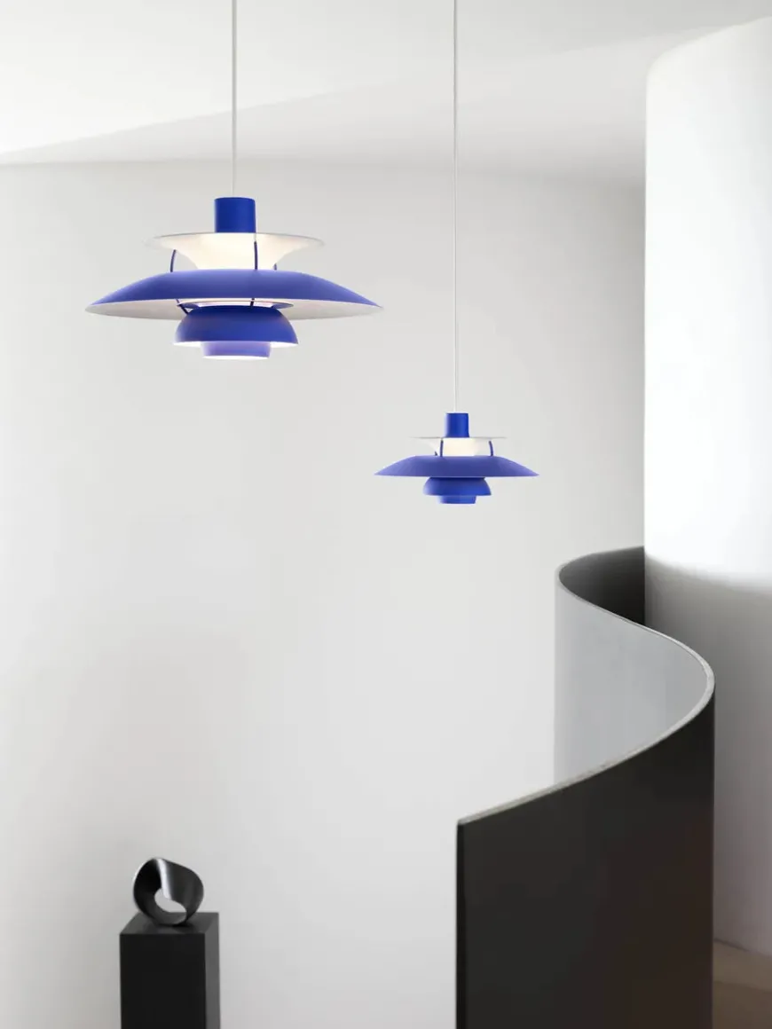 PH 5 Pendant, Monochrome Pale Pewter af Poul Henningsen