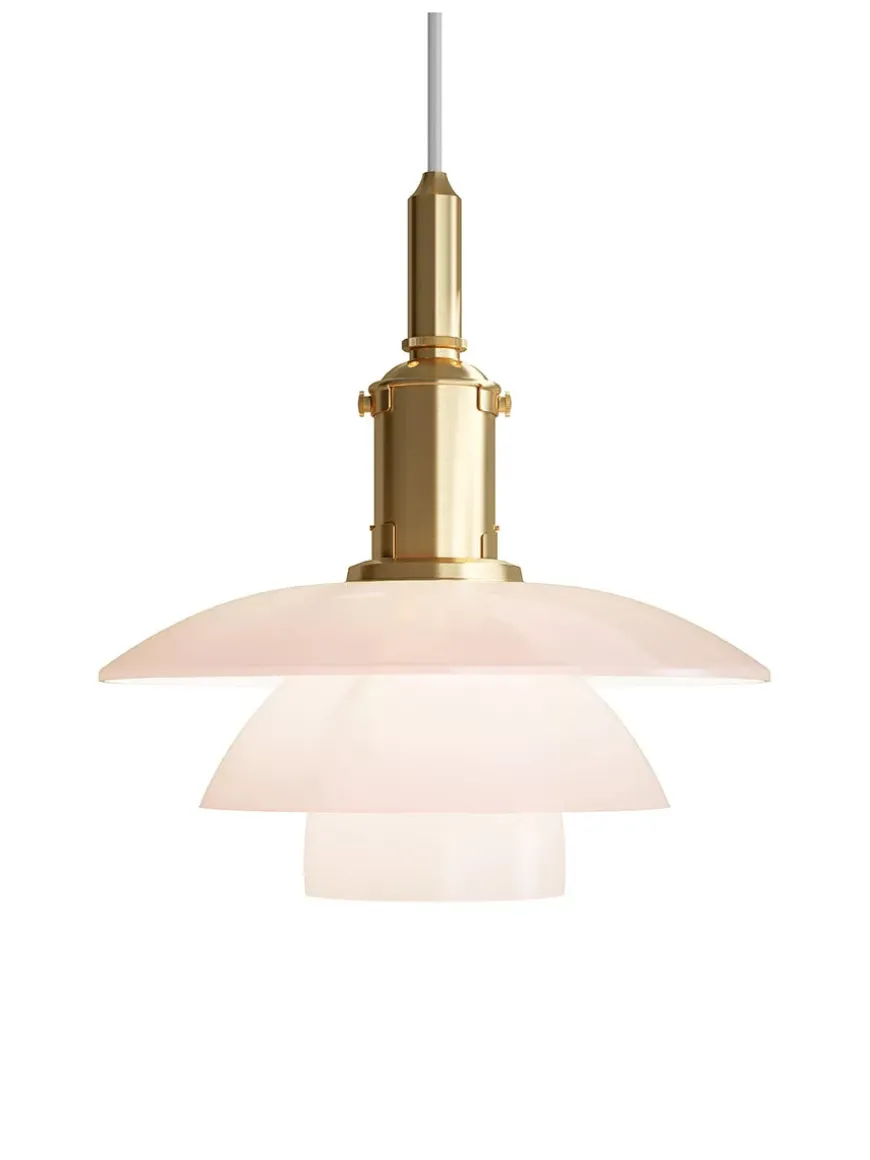 PH 3/3 Pendel, Aged Brass fra Louis Poulsen