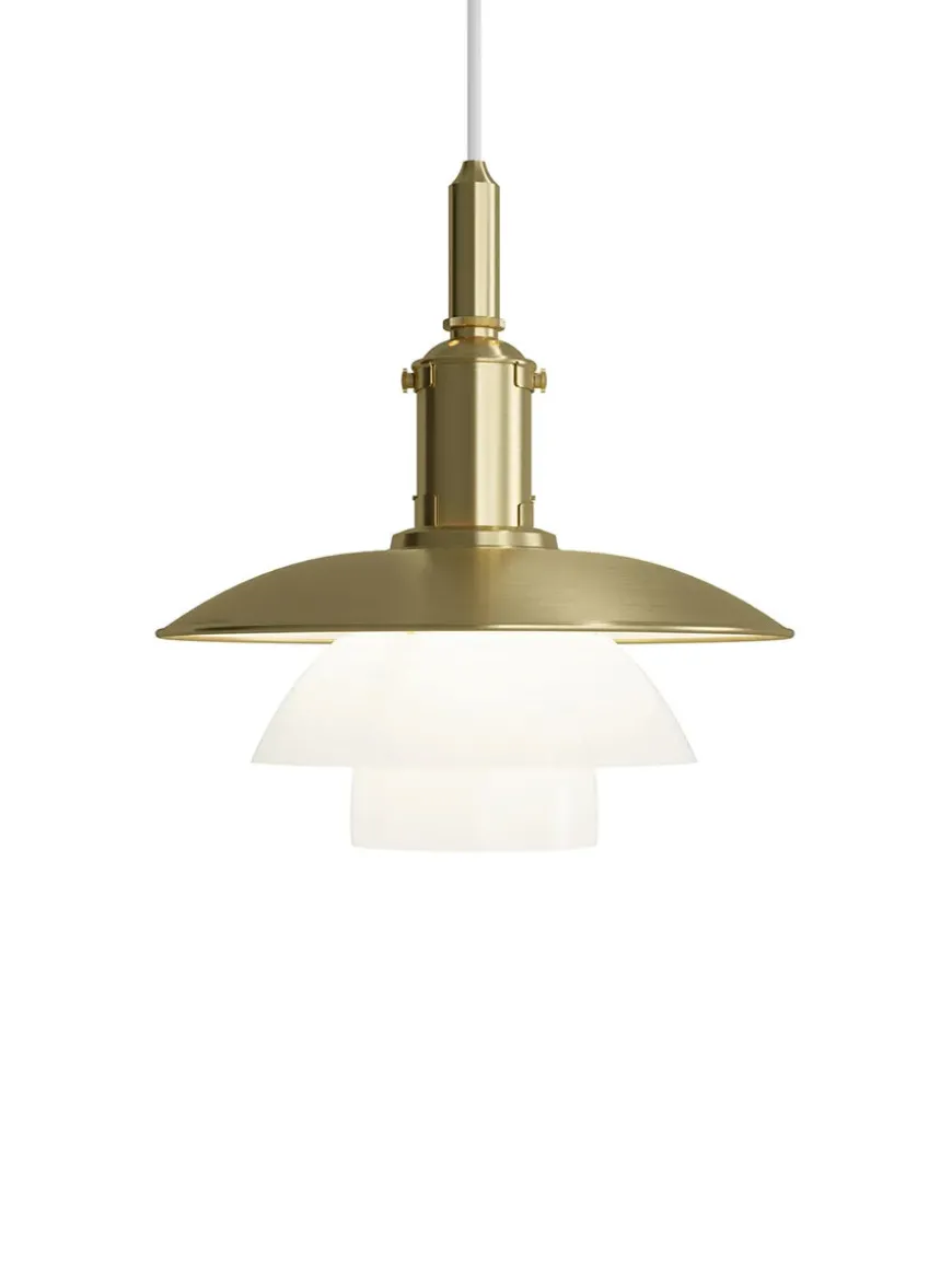 PH 3/3 Pendel, Aged Brass fra Louis Poulsen