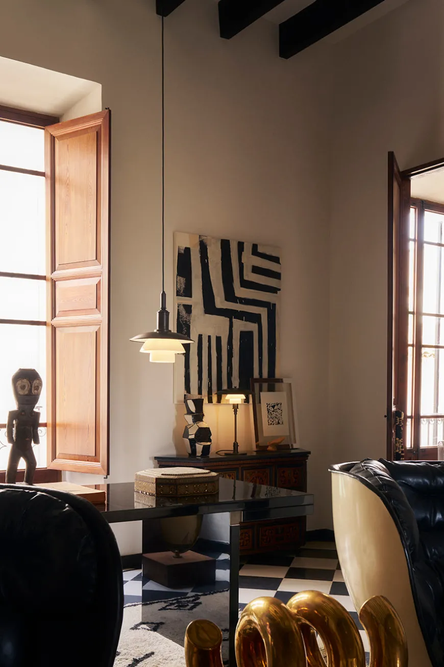 PH 3/3 Pendel, Aged Brass fra Louis Poulsen