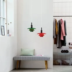 PH 3½-3 Pendel, gul af Poul Henningsen