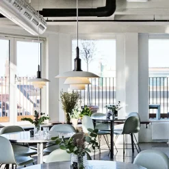 PH 3½-3 Pendel, gul af Poul Henningsen