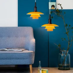 PH 3½-3 Pendel, gul af Poul Henningsen