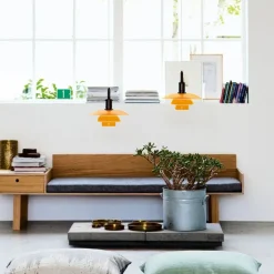 PH 3½-3 Pendel, hvid af Poul Henningsen