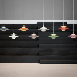 PH 5 pendel, Monokrom Oyster af Poul Henningsen