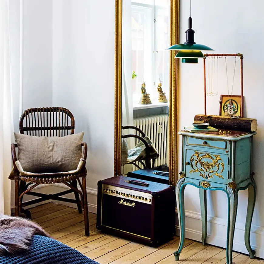 PH 3½-3 Pendel, rød af Poul Henningsen