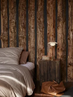 PH 2/1 Portable Bordlampe, messing fra Louis Poulsen