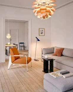 PH Artichoke Dusty Blue/Chrome fra Louis Poulsen