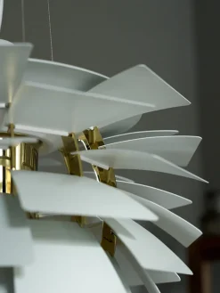 PH Artichoke i Rustfrit Stål, børstet fra Louis Poulsen