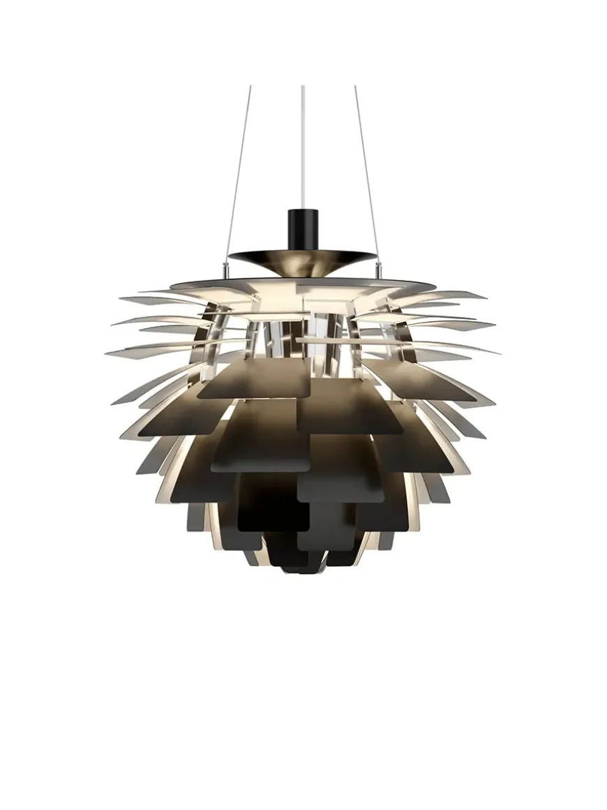 PH Artichoke i Rustfrit Stål, børstet fra Louis Poulsen