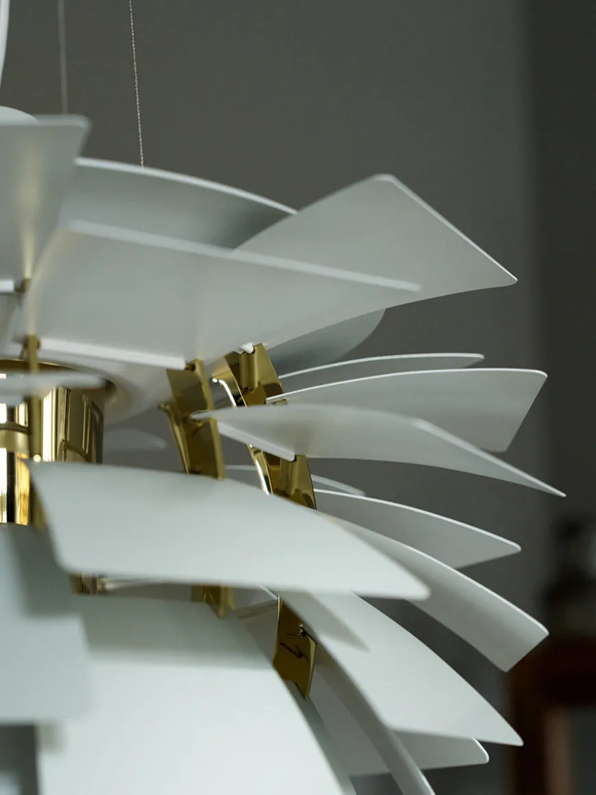 PH Artichoke i Sandblæst Glas fra Louis Poulsen