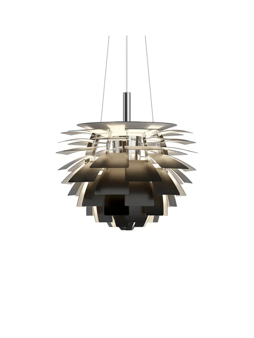 PH Artichoke i Sandblæst Glas fra Louis Poulsen