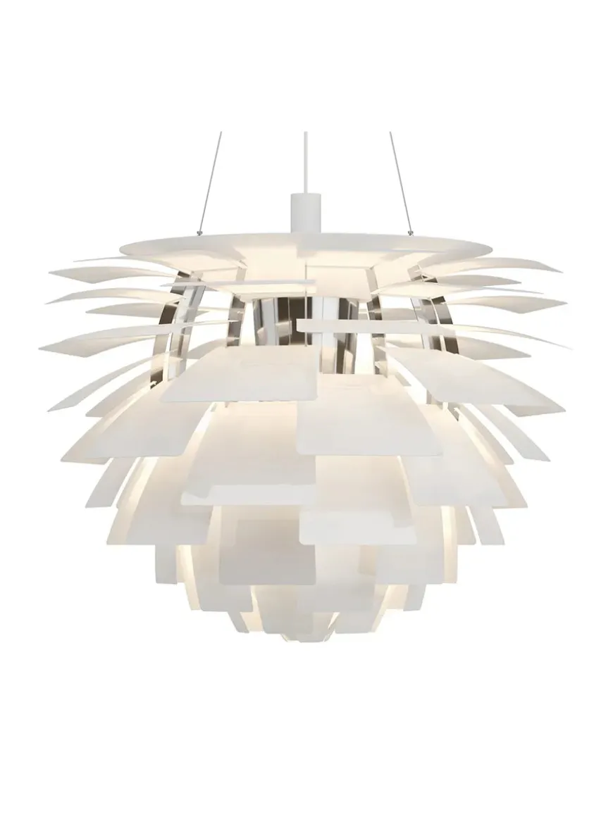 PH Artichoke i Sandblæst Glas fra Louis Poulsen