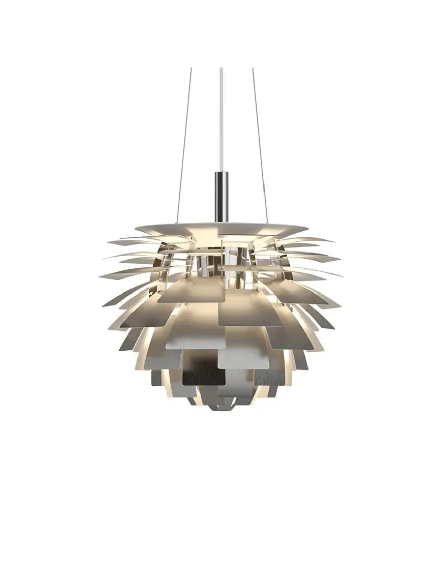 PH Artichoke i Sandblæst Glas fra Louis Poulsen