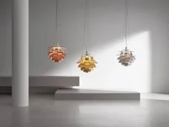 PH Artichoke i Sandblæst Glas fra Louis Poulsen