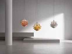 PH Artichoke i Sandblæst Glas fra Louis Poulsen