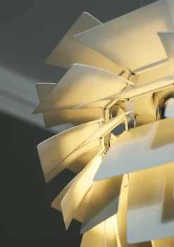 PH Artichoke i Sandblæst Glas fra Louis Poulsen