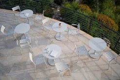 Pico Café table, rund base Ø74 cm fra Houe